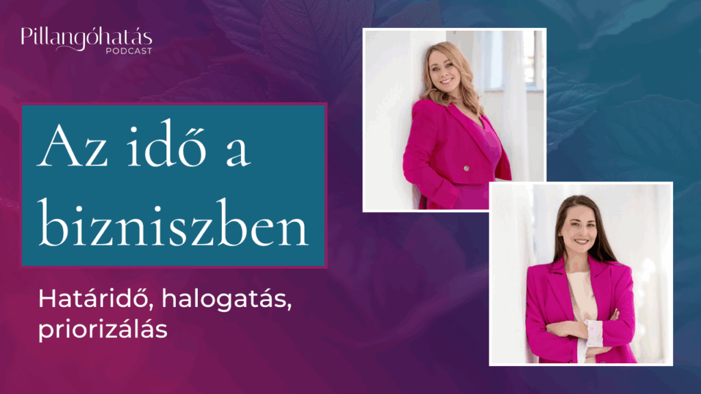 8. epizód thumbnail - Az idő a bizniszben - Határidők, halogatás, priorizálás